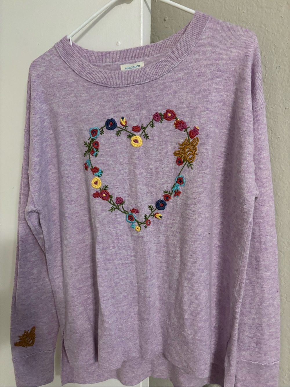 Sundance Lavender Crewneck Sweater #8
